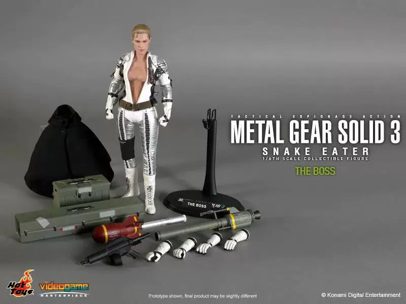 In Stock HT HotToys 1/6 VGM14 Metal Gear Solid 3 Snake Eater MGS3 The Boss Movable Model Gift Collection Collectible Figure