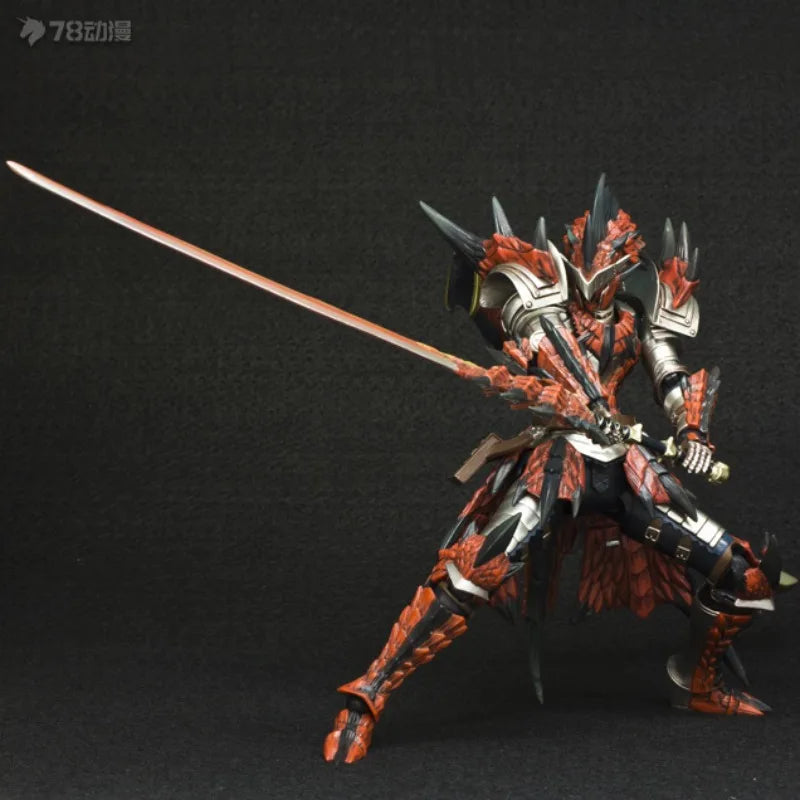 Thousand Value Practice Original Finished Movable Doll Series Monster Hunter Anime Action Figure Model Toys Model Gifts for Boys