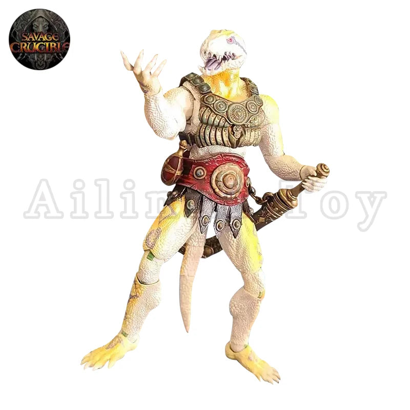 Harbinger Studios 1/12 7inch Action Figure Savage Crucible Conan Albino Lizard Limited Anime Model For Gift