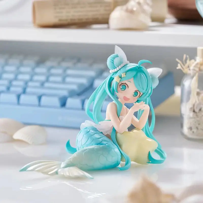 Furyu Original Hatsune Miku Collection Noodle Stopper Doll Series Anime Figure Action Figurine Model Figuarts Toys