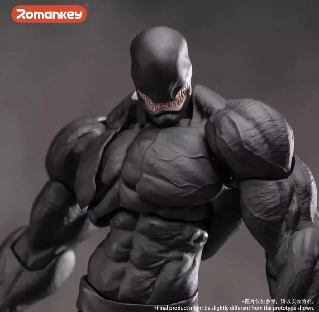 In stock, Genuine ROMANKEY Big Guy 2025 Limited Venom Edition 1/12 Action Figure Model, Collectible Gift