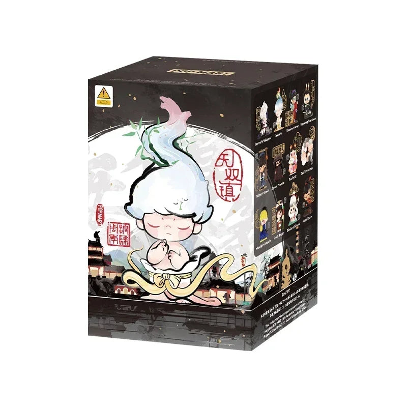 POP MART Matchless Pop Mart 14Th Anniversary Series Blind Box Toys Kawaii Anime Action Figure Surprise Mystery Box Dolls Girls