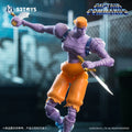 52TOYS Actionfigur CAPCOM Captain Commando, 1 Stück, Sammlerstück, Schreibtischdekoration, kreatives Geschenk zum Geburtstag, 10 cm