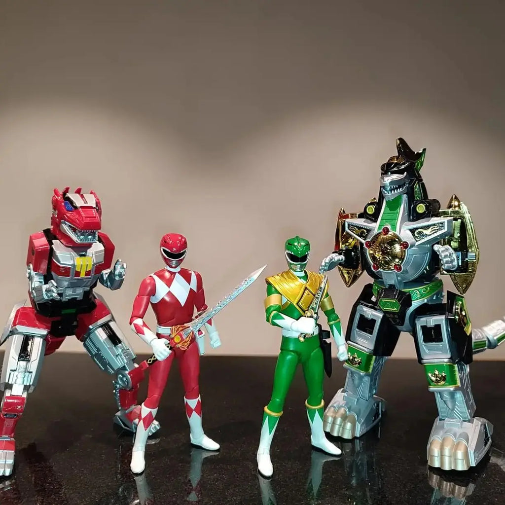 Hasbro Power Rangers Lightning Collection 1:144 Scale Zord Ascension Project Mighty Morphin Dragonzord for Birthday Gift F5179