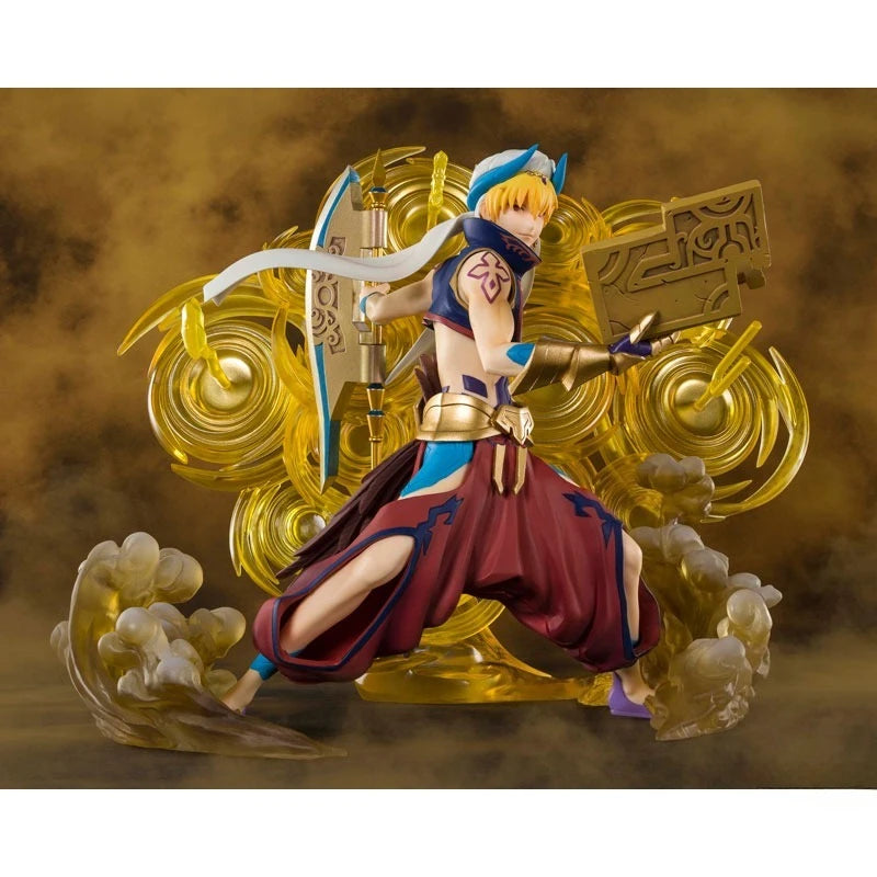 BANDAI FATE FZ Gilgamesh 100% Original genuine PVC Action Anime Figure Model Toys Figure Collection Doll Gift