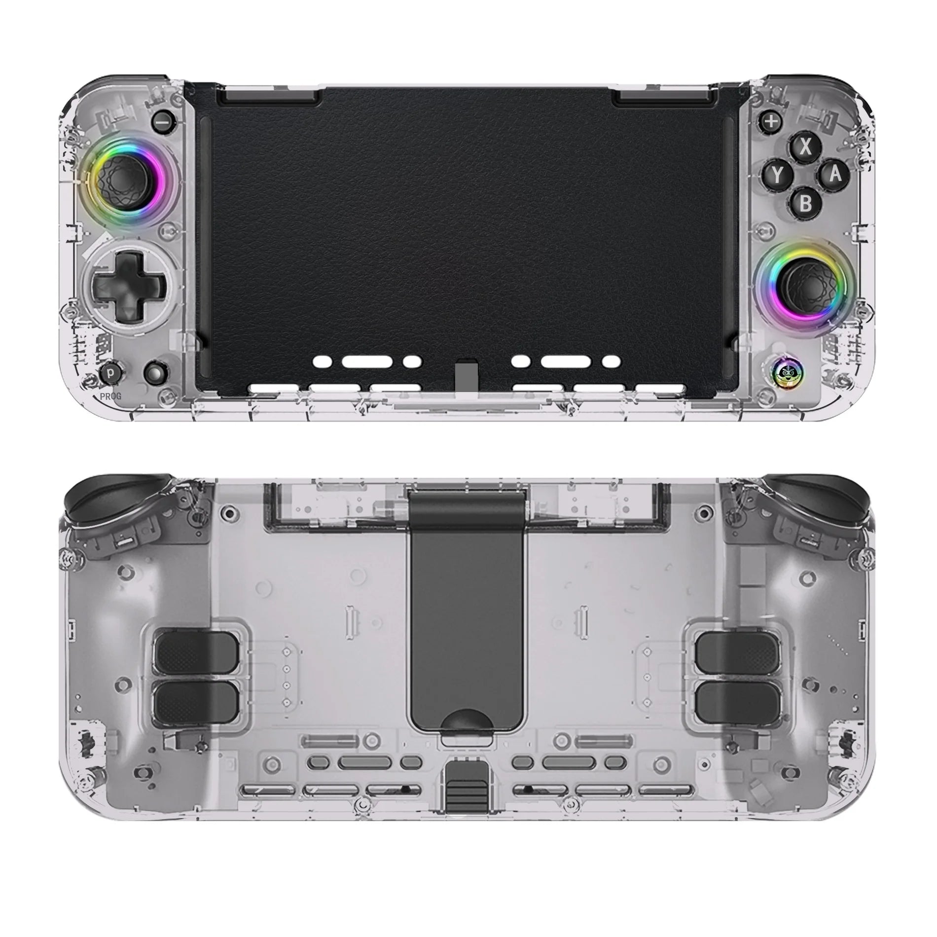 STORM WYRM Gaming Controller for Switch,Support Macro Programming,RGB Lighting ,Dual Vibration Motor & 6-axis Gyro JC115