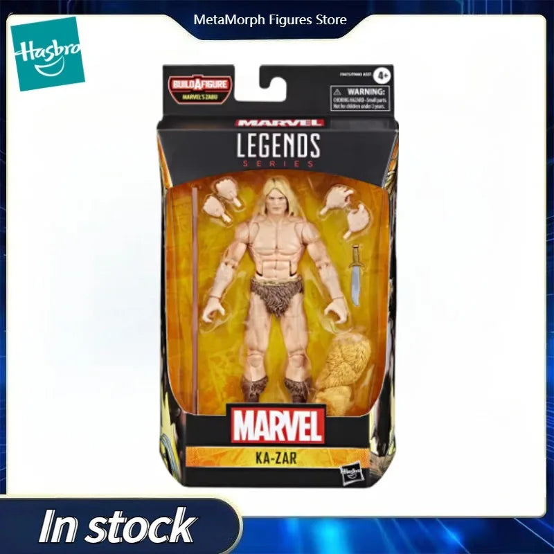 Original Hasbro Marvel Legends Series Ka-Zar Anime Figure Model Collection Toy