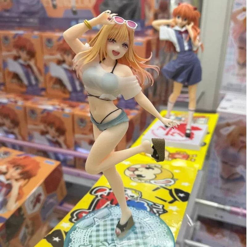 Japanese Version Of Authentic Taito Changes Clothes And Falls In Love Coreful Kitagawa Umume Swimsuit Figure Toy Ornament Gift