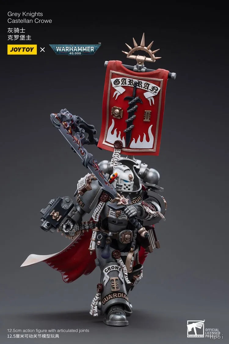 【SF】JOYTOY 1/18 Action Figures Grey Knights Castellan Crowe  Anime Model  Gifts  Collection Toys