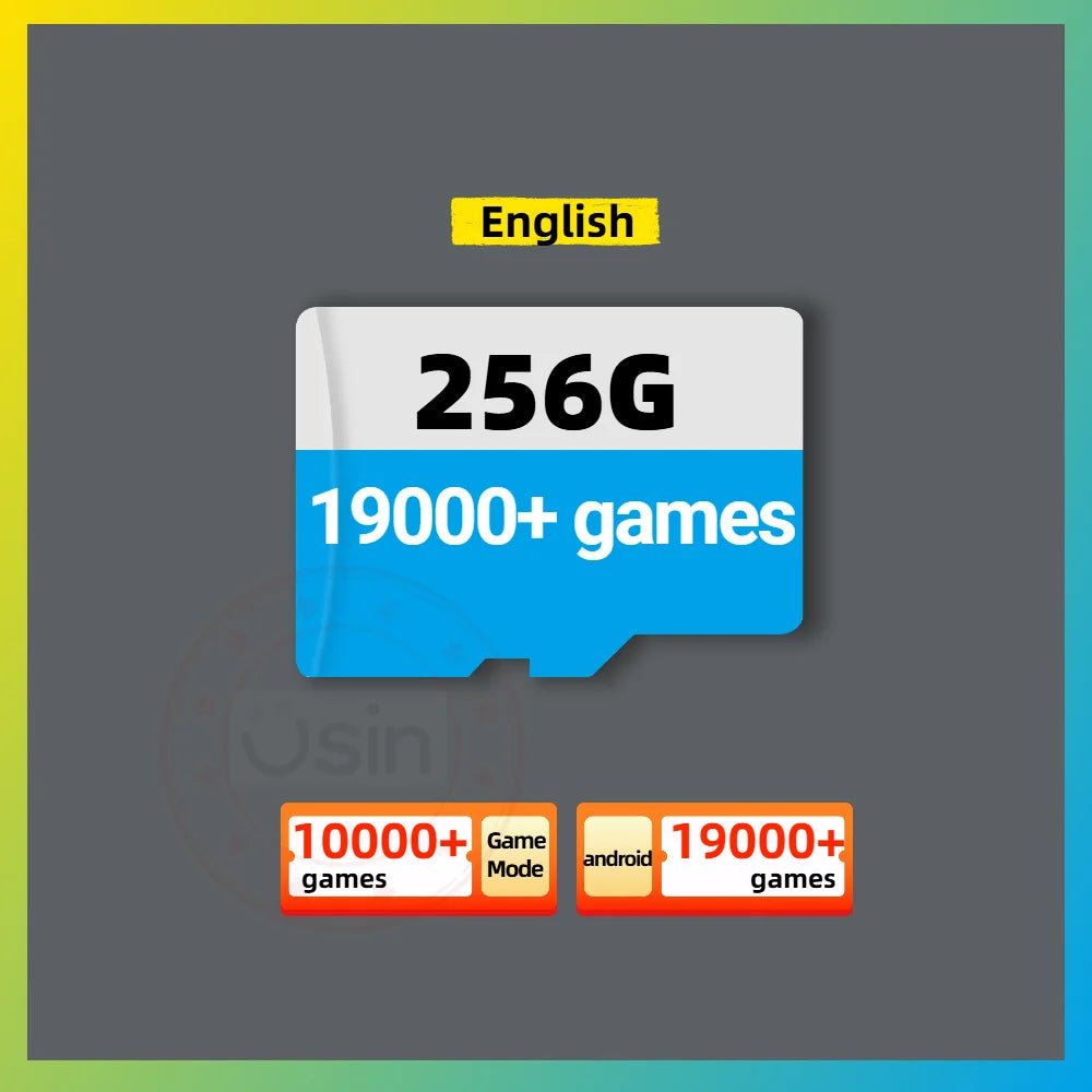 Game SD Card For Anbernic RG477M RG 477M Gaming Console Memory TF Retro Games Portable Handheld Gaming Plug&play 1TB 512G 256G