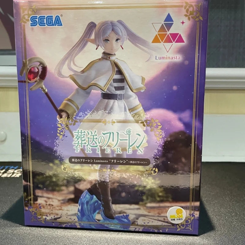Оригинални Sega Luminasta Frieren At The Funeral Figures Frieren Аниме Фигура Pvc Кукла Модел Колекция Детска Играчка Подарък