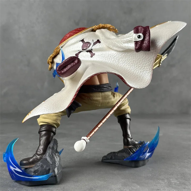 One Piece Anime Whitebeard Pirates Edward Newgate action figures  PVC GK Statue model Desktop decoration collection Toy gift