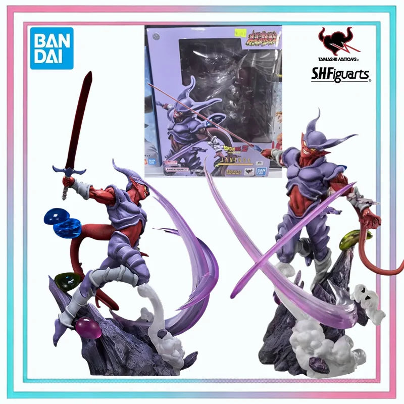 Bandai Original Figuarts Zero Dragon Ball Z Janemba Anime Action Figure Figurine Model Doll Toy Collection Gift for Kids