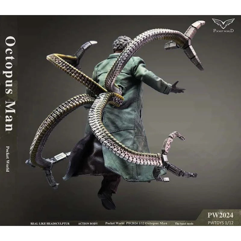 PWTOYS Original 1/12 Finished Actionable Precious Doll Series Doc Ock  Anime Toys Collectible Model Festival Gift for Boys