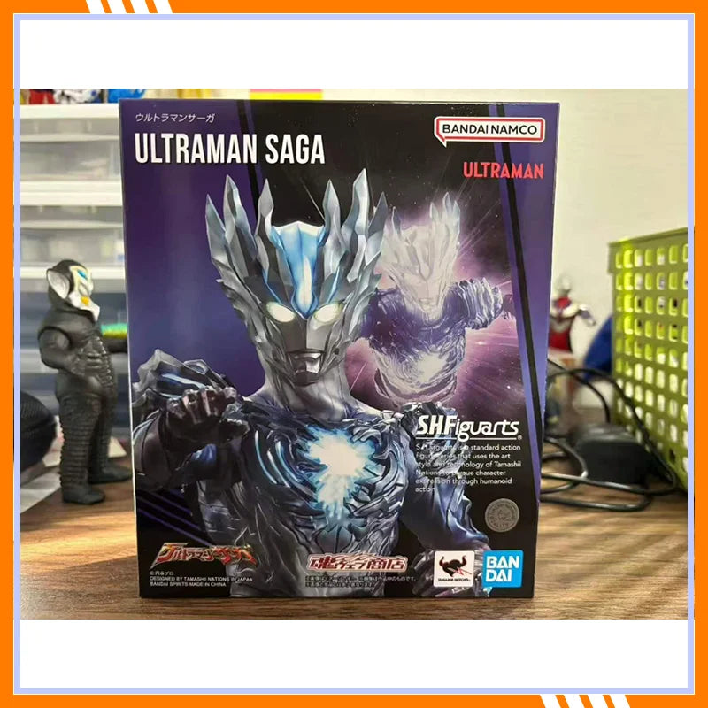 Original Genuine Product in Stock BANDAI S.H.Figuarts Ultraman Saga ULTRAMAN SAGA Authentic Figure Model