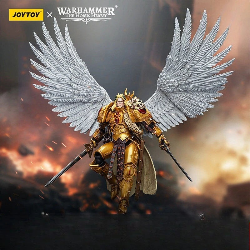 JOYTOY Action Figure Model Warhammer 40K 1/18 Scale Blood Angels Sanguinius Primarch of The IXth Legion Toys for Collection Gift