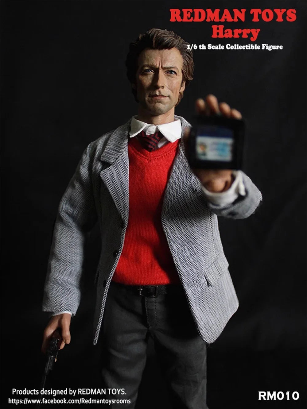 REDMAN TOYS RM010 Male Inspector Dirty Agent Full Set Moveable Action Figure Set Model For Fans Collect 1/6