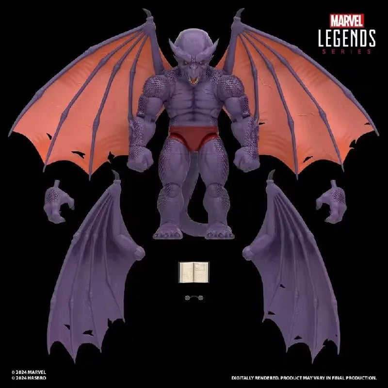 Original Hasbro Marvel Legends Series Fantastic Four Dragon Man Anime Figure Collection Toys