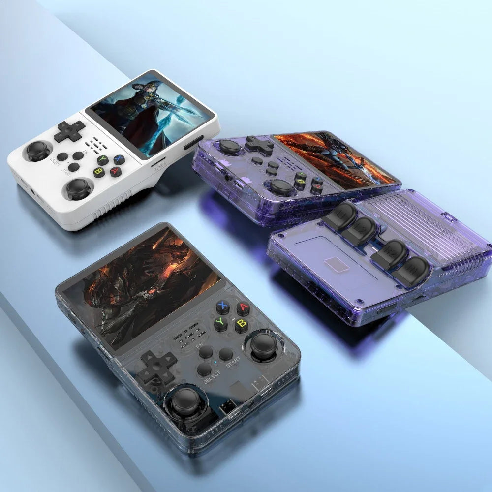 R36S Retro Handheld-Videospielkonsole Linux-System 3,5 Zoll IPS-Bildschirm