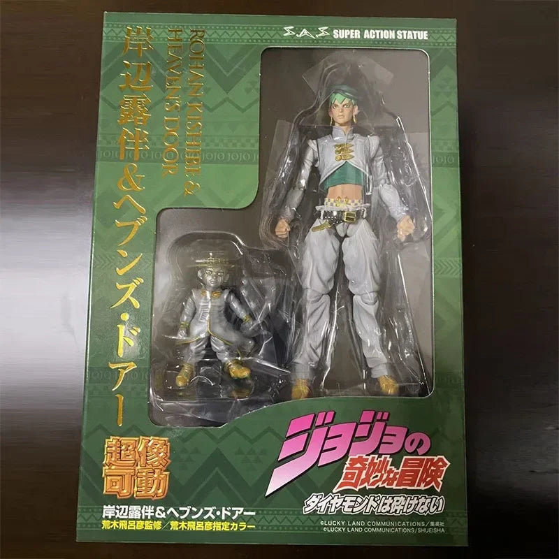15cm Anime jojo bizarre adventure Kujo Jotaro Dio Brando Diavolo Bruno Bucciarati Leone Abbacchio Jolyne Cujoh Action Figure