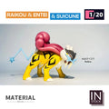 [IN STOCK] 1/20 Resin Figure [BQG] - Raikou & Entei & Suicune
