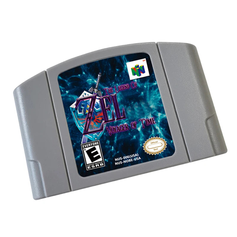 Zel voyager  64 Bit  Video Game Cartridge For US And EU Version Game Console
