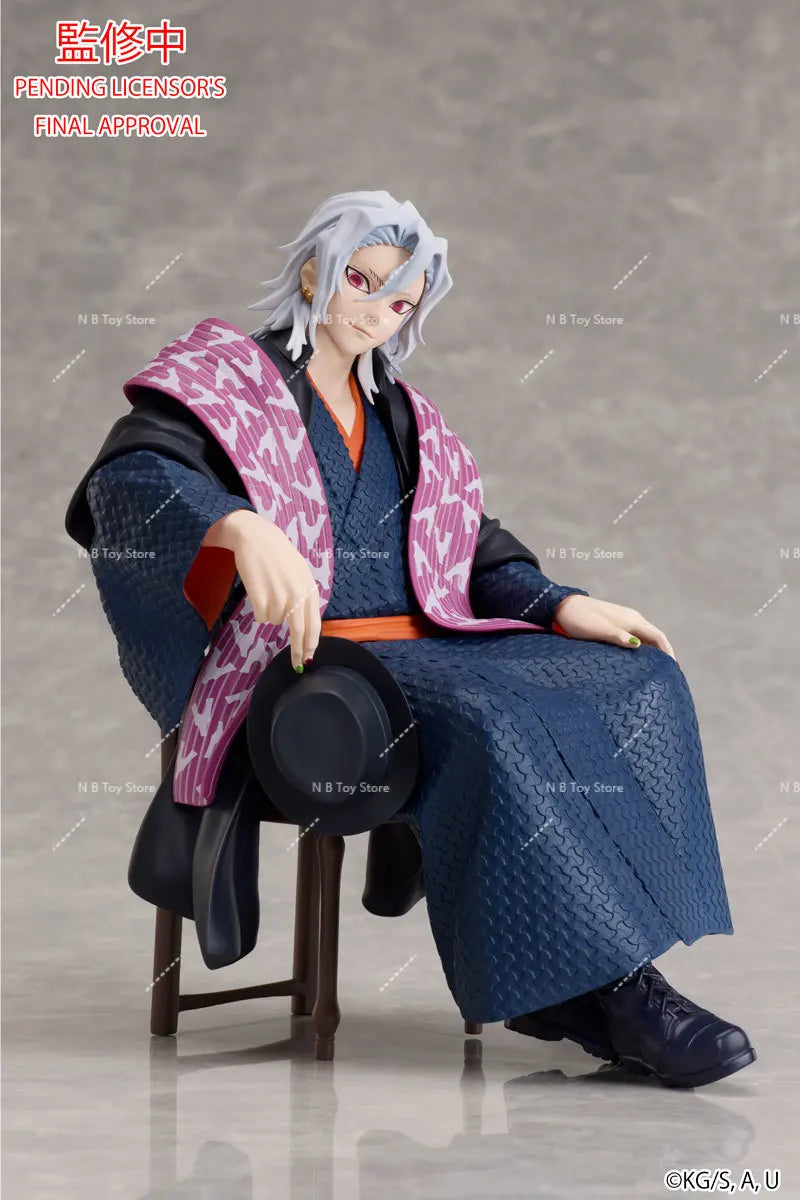 ANIPLEX Demon Slayer: Kimetsu No Yaiba Purgatorio Anjuro Utsu Tengen Kamado Tanjiro Figura Sitting  Anime