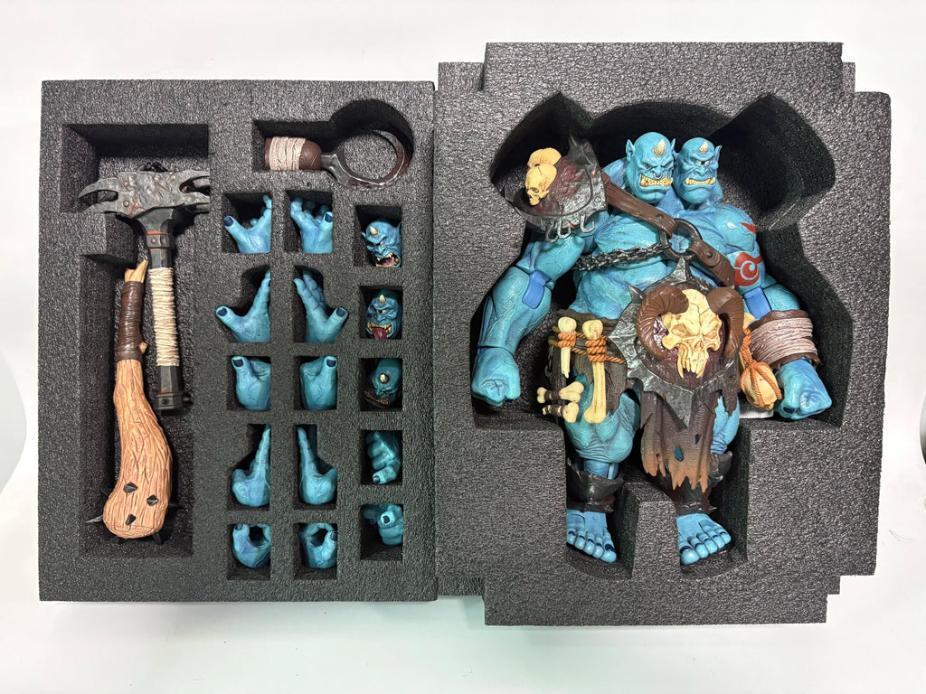 【 In Stock】Metytoyz Adventurer World 1/12 Scale WOW Ogre Warrior 25CM Action Figures Toy Gift Collection