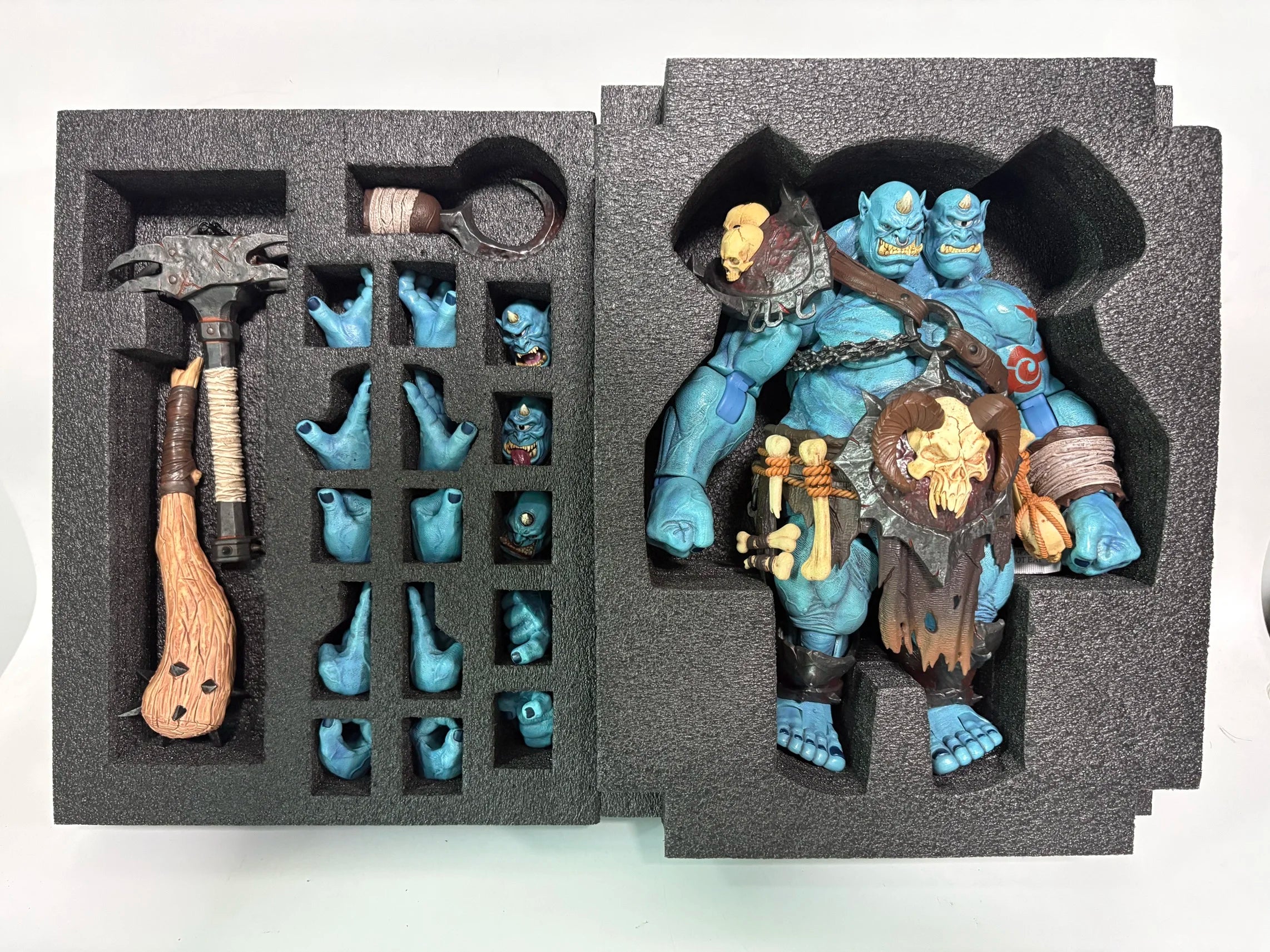 【 In Stock】Metytoyz Adventurer World 1/12 Scale WOW Ogre Warrior 25CM Action Figures Toy Gift Collection