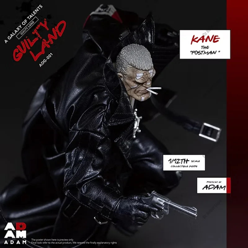 [In Stock] ADAM Studio Muff Toy ADG 001 Wasteland Postman Kane 1/12 in Stock Anime Figurine Collectible Model Toy