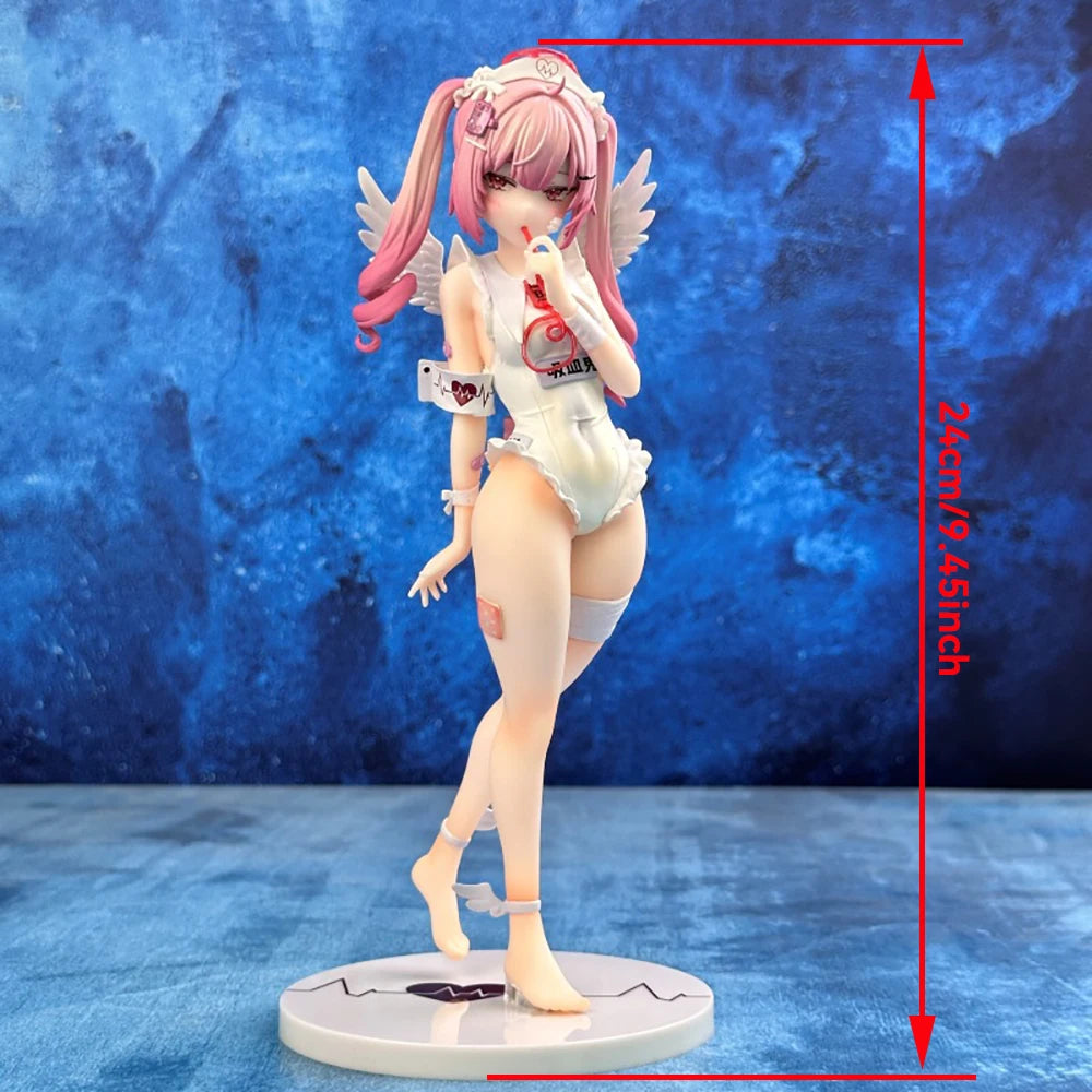 Bibi Buttons Tsukuyomi Riko Anime Nurse Girl 1/6 Scale PVC Action Figure Adult Collectible Model Doll Toy Gift