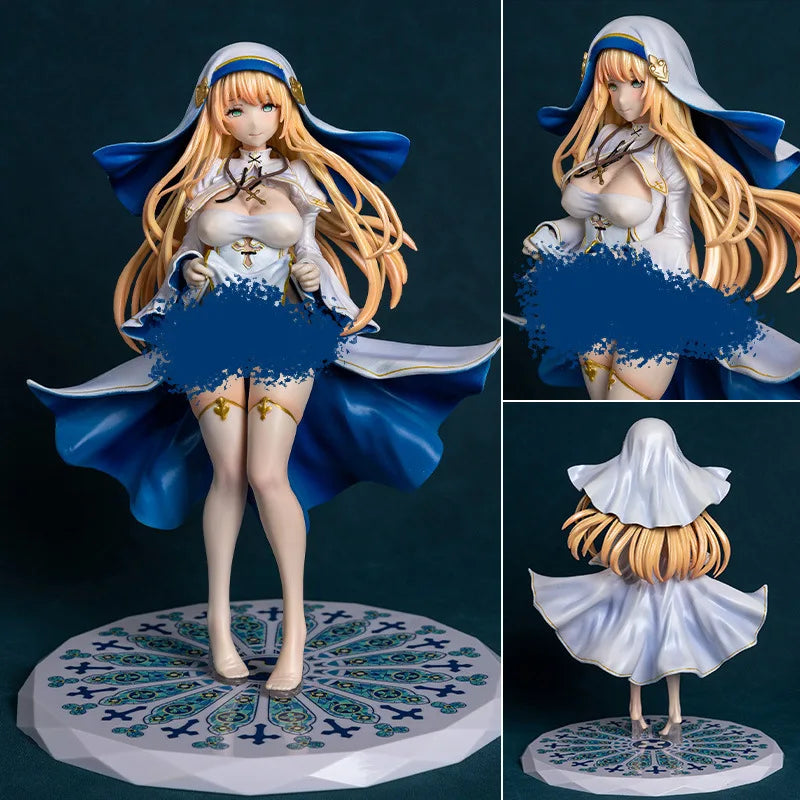 26CM Nun Charlotte Bedroom Beautiful Girl Anime 1/6 Two-dimensional Figure Ornaments Toys Gift