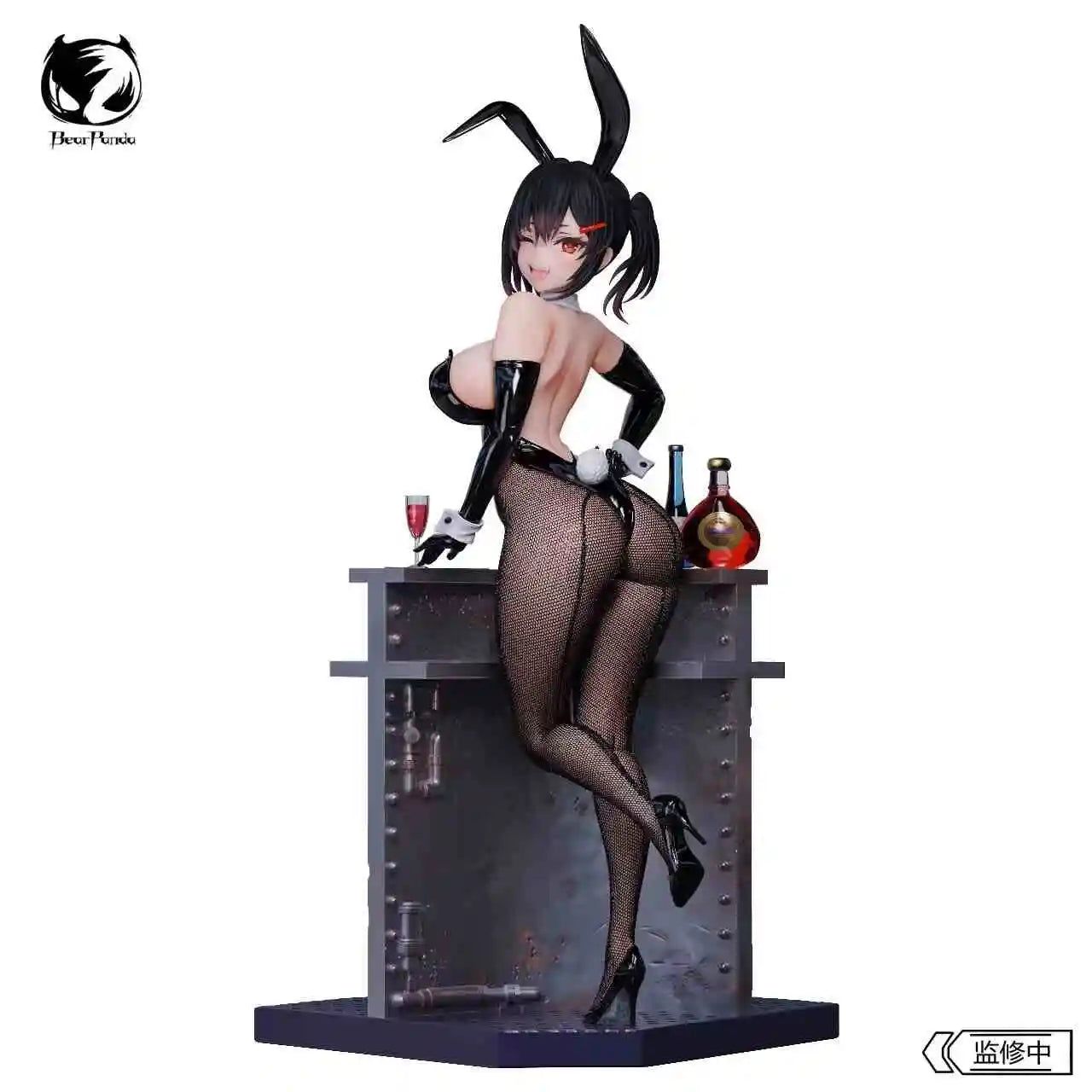 Bearpanda Bunny Girl Asanagi Rin Xiya 3D Crystal Eye Temperature Paint Kawaii Garage Kit Creative Scene Models Classic Anime Toy