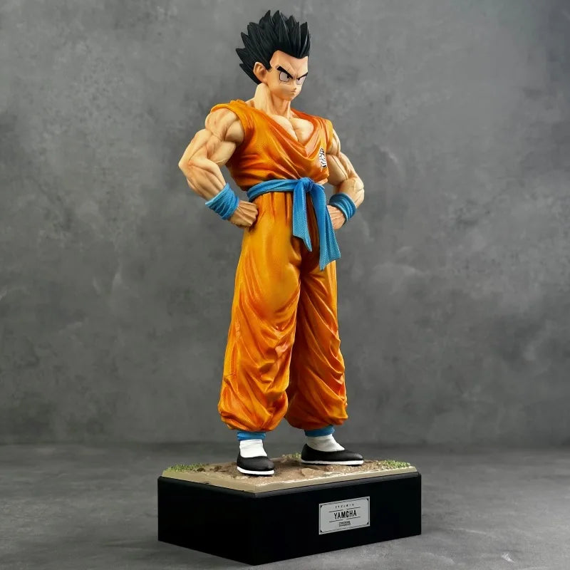 30cm Anime Yamcha Figuras Dragon Ball Z Decoration Model VF Yamcha Action Figure GK Infinity Z Fighters Serie PVC Collection Toy