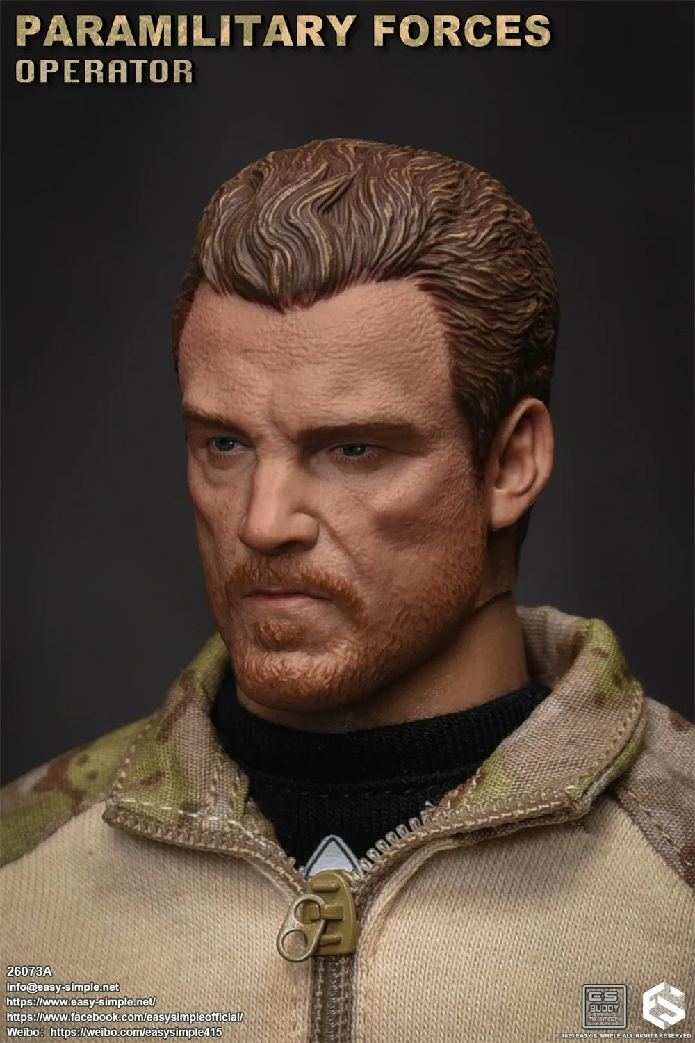 New Arrival 1/6 EASY&SIMPLE ES 26073A FOG Operation Unit Male Doll Full Set Toys Model About 12" Gift For Fans Collect