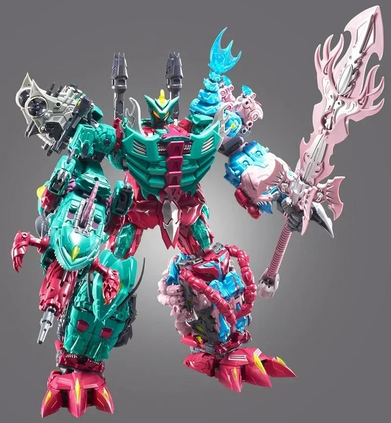 In Stock TFC Poseidon Piranakon P-01-06 Transformation Toy 6-Model Full Set Reproduction Action Figure Toy Collection Gift