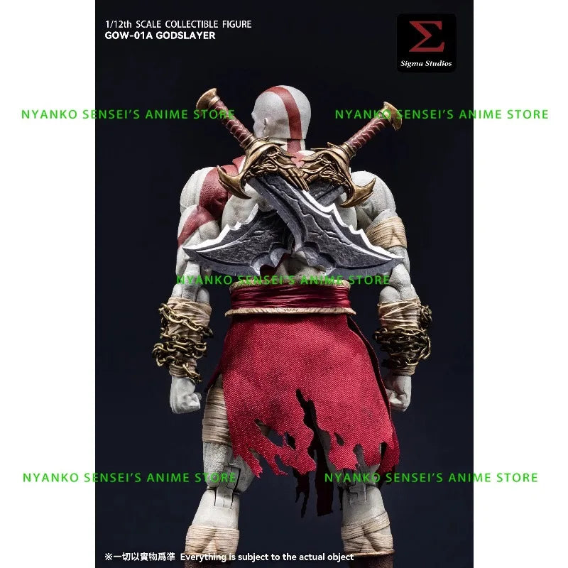 In Stock SIGMA STUDIOS GOW-01A GODSLAYER Li Kui 1/12 Scale Action Figure Anime Models Toy Doll Gift Hobby Collectible