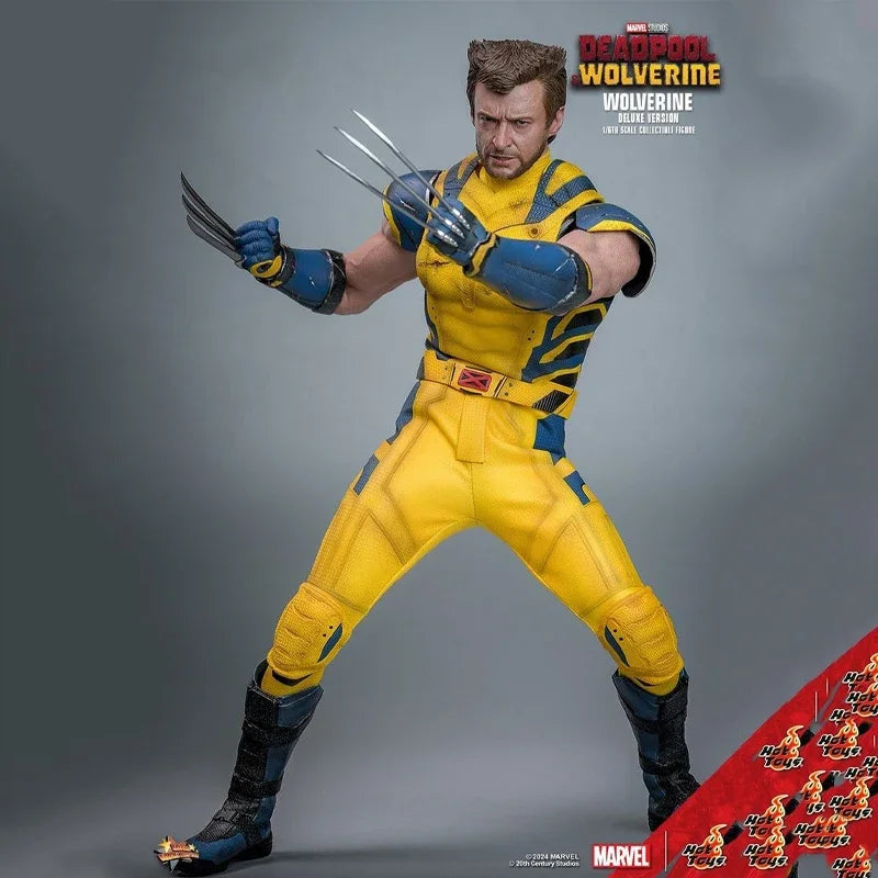 Deadpool & Wolverine Original Hottoys HT James Howlett Logan Wolverine Action Figure Collectible Model Statuette Ornaments Toys