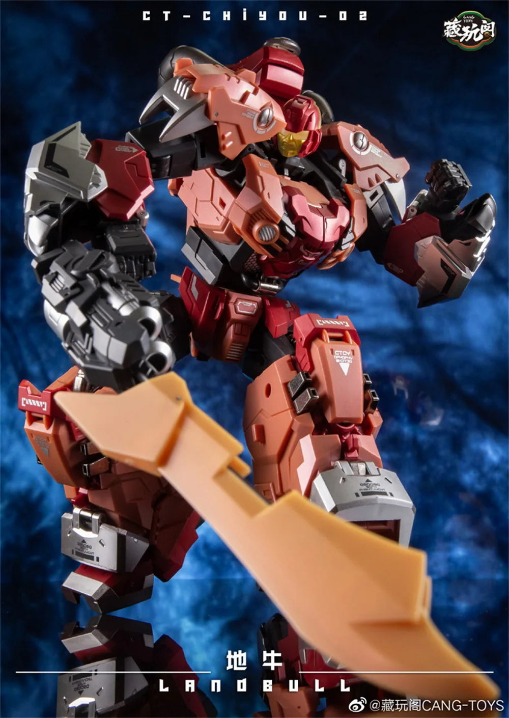 CANG-TOYS Transformation CT CT-Chiyou-02 CT-CY01 CT-CY02  Divebomb Tantrum Rampage Predaking Action Figure Robot Toys With Box