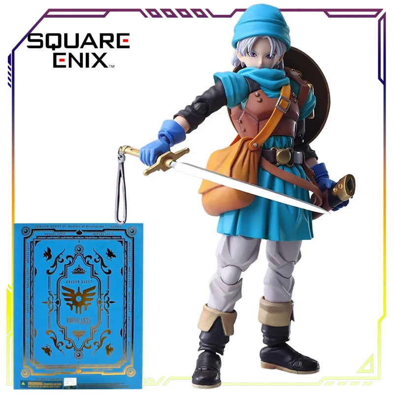 SQUAREENIX Original BRING ARTS Dragon Quest Series Anlina\Bianca\Flora\Camus\Terry Anime Action Figure Model Toys Gifts Fo Boys