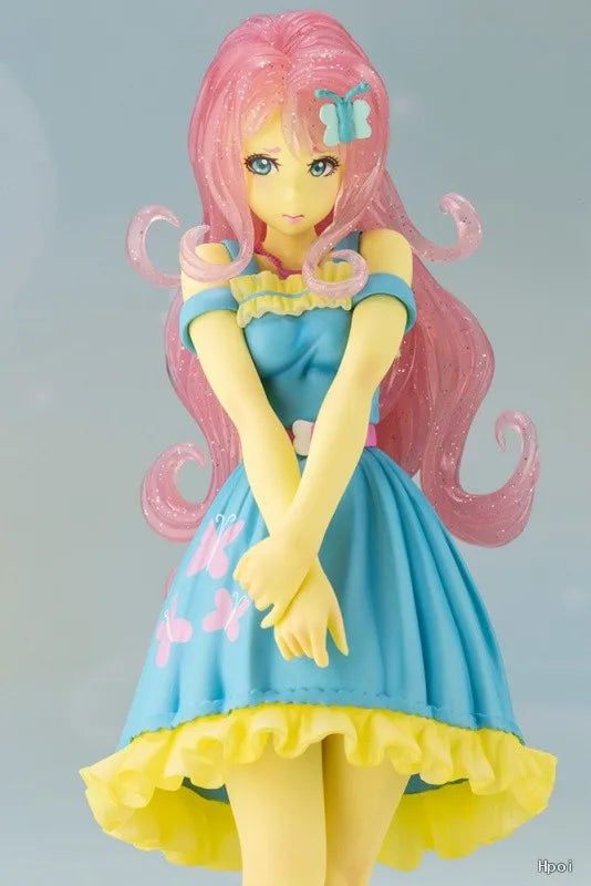 【FS】 KOTOBUKIYA Beautiful Girl Statue Series × Rainbow Pony Rou Rou Limited Edition Scale 1/7 Figures Models Toys Gifts