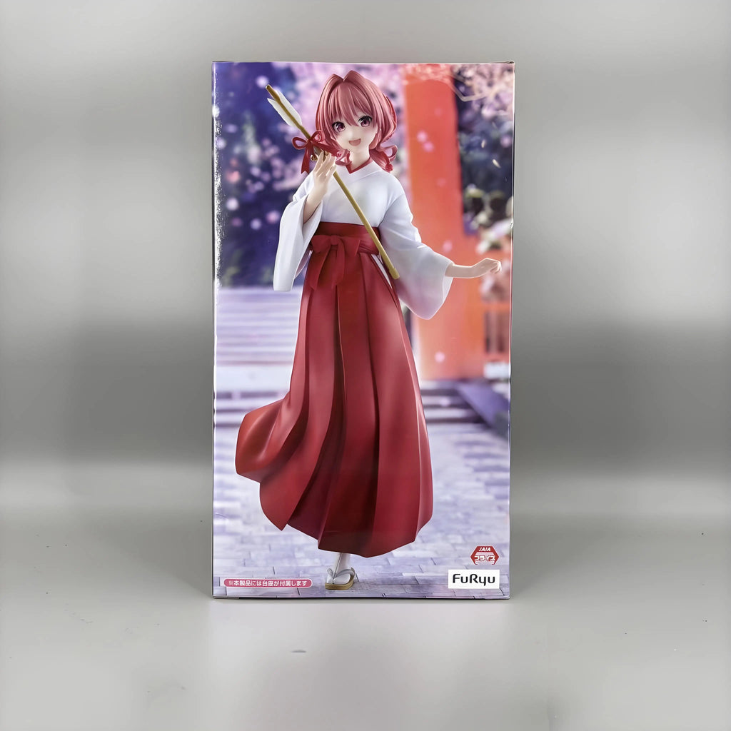 In Stock Original FuRyu Trio-Try-iT Figure Amagami Yuna Yuna Yae Amagami-san Chi No Enmusubi 20Cm Kawaii Anime PVC Model Toys