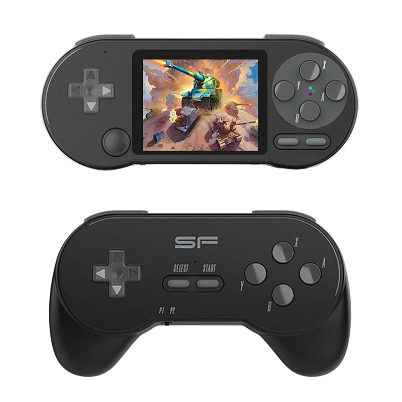 3 Inch Handheld Game Console With Rocker Classic Game Console Player Comfortable Grip Type-C Charging Birthday Gift for Children