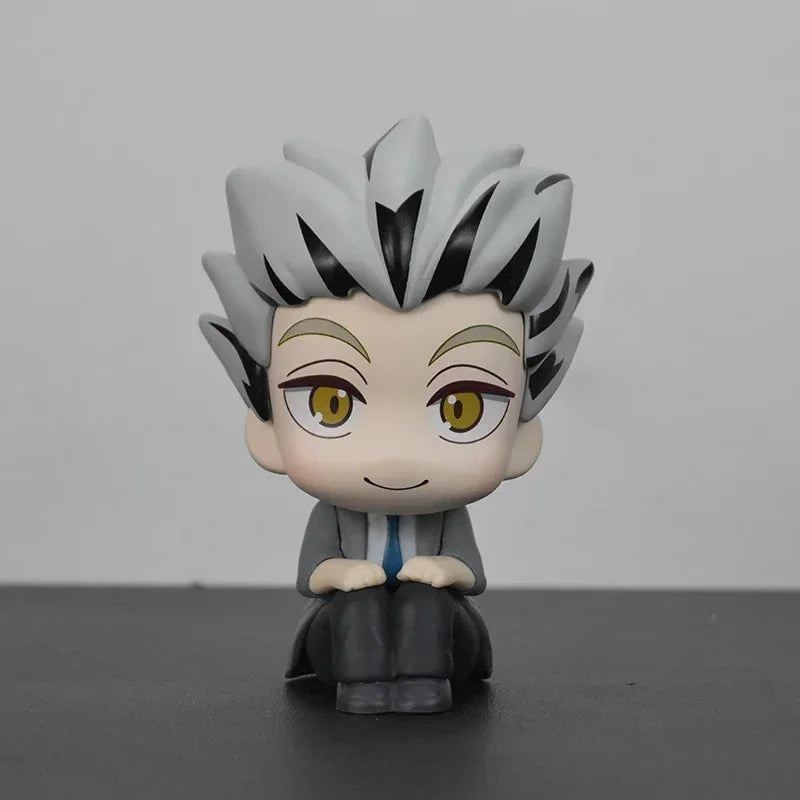 10cm Anime Series Kenma Lookup Figure Oikawa Tooru Action Figures Kuroo Haikyuu Figure Bokuto Movable Q-version PVC Model Toy