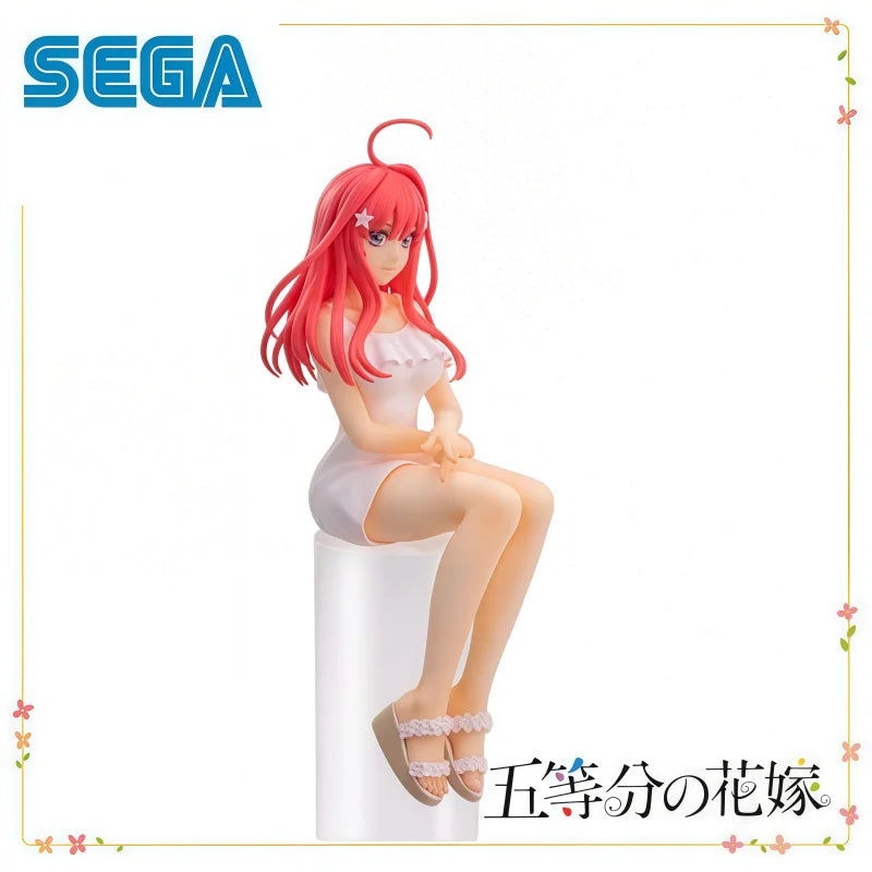 In Stock 100% Original SEGA The Quintessential Quintuplets Nakano Itsuki Action Figure Model Doll Brand New Boexd Garage Toys
