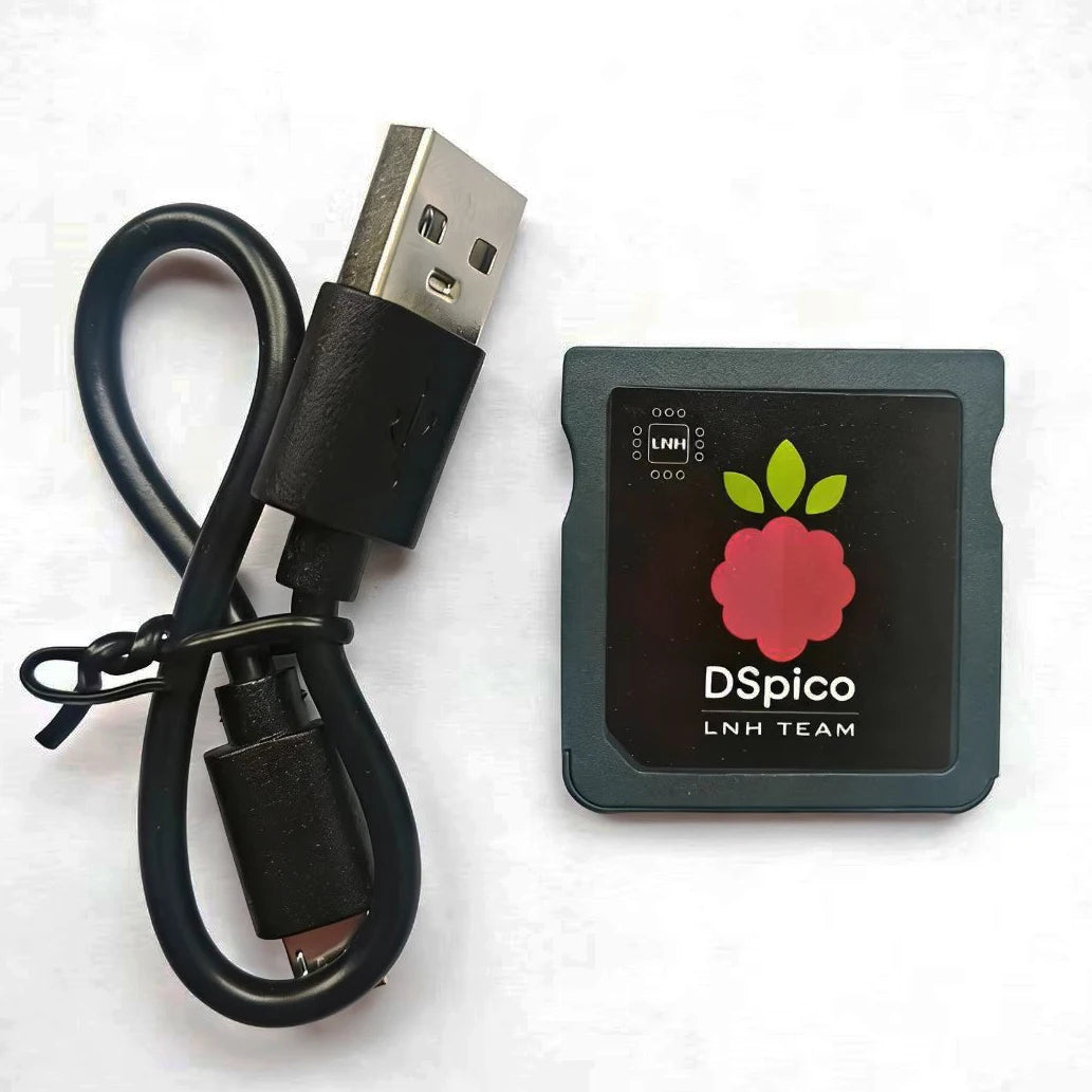 Open-Source DSpico with RP2040 MCU – Dual Power, 6MB/s SD Read, DS Mode & Pico Launcher Compatible With NDS NDSL DSi 3DS Console