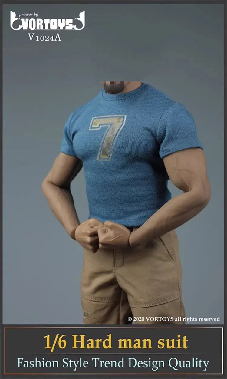 VORTOYS V1024 1/6 Soldier Tough Guy Workwear Set Clothing Model Toy Accessories Fit 12'' Action Figure M34 M33 Body In Stock