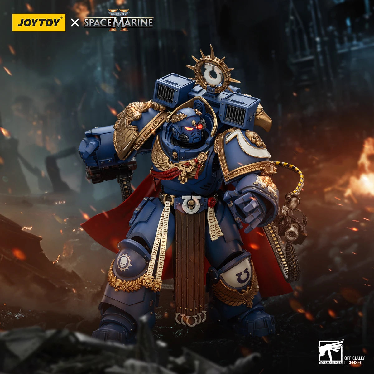 [В НАЛИЧНОСТ] JOYTOY Warhammer 40k 1/18 Екшън фигурки Ultramarines Marneus Calgar Victrix Honor Guard