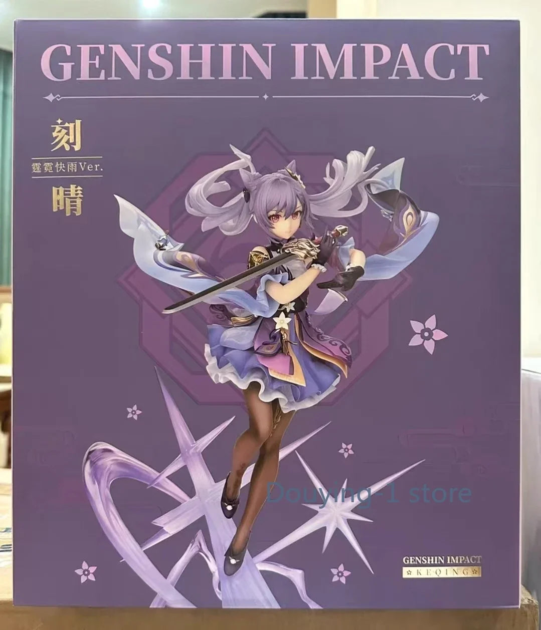 【APEX/Genshin Impact】Keqing·Thunderstorm Quick Rain Ver.1/7 Static Figure Merchandise Genshin in Stock