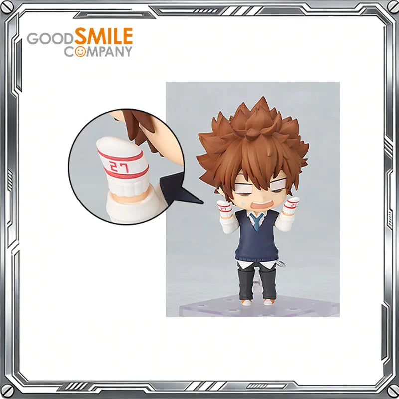 Good Smile Original Nendoroid REBORN! Anime Kyoya Hibari Tsunayoshi Sawada Hayato Gokudera Dino Action Figure Toys Model Gifts